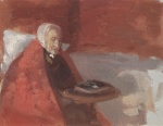 Anna Ancher - paintings - Ane Hedvig Brondum in der Stube