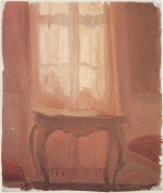 Anna Ancher - Peintures - La chambre rouge (Amalievej)