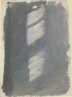 Anna Kristine Ancher  - paintings - Licht auf der Wand in der blauen Stube