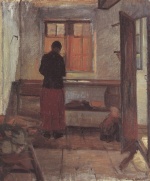 Anna Ancher  - Peintures - Jeune fille