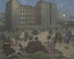 Hans Baluschek  - paintings - Sommerabend