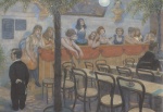 Hans Baluschek  - paintings - Variete und Restaurant