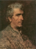 Franz von Defregger  - Bilder Gemälde - Männerportrait