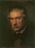 Franz von Defregger  - Peintures - Portrait d'Homme