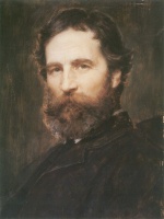 Franz von Defregger  - Peintures - Autoportrait