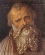 Albrecht Dürer - Peintures - L´apôtre Philippe