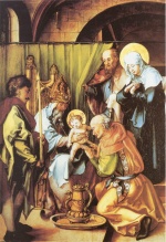 Albrecht Dürer - Peintures - La circoncision du Christ