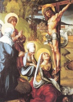 Albrecht Dürer - paintings - Christus am Kreuz