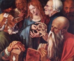 Albrecht Dürer - paintings - Der zwoelfjaehrige Jesus unter den Schriftgelehrten