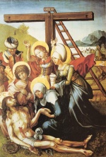 Albrecht Dürer - paintings - Die Beweinung Christi