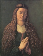 Albrecht Dürer - Peintures - Jeune fille aux cheveux dénoués