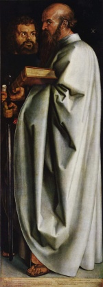 Albrecht Dürer - paintings - Die Heiligen Markus und Paulus