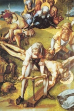 Albrecht Dürer - Peintures - Jésus cloué sur la croix