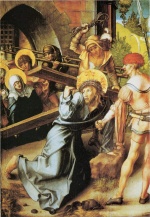 Albrecht Dürer - Bilder Gemälde - Die Kreuztragung