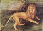Albrecht Dürer  - Peintures - Lion