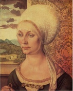 Albrecht Dürer  - Bilder Gemälde - Portrait der Elsbeth Tucher
