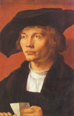 Albrecht Dürer  - Bilder Gemälde - Portrait des Bernhart van Resten