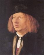Albrecht Dürer  - Peintures - Portrait de Burkard von Speyer