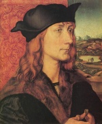 Albrecht Dürer  - paintings - Portrait des Hans Tucher