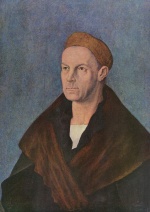 Albrecht Dürer  - Bilder Gemälde - Portrait des Jakob Fugger