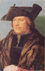 Albrecht Dürer  - Bilder Gemälde - Portrait des Rodrigo de Almada