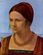 Albrecht Dürer  - Peintures - Portrait d'une jeune femme