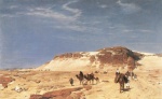 Eugen Bracht - Peintures - Sortie du désert du Sinaï