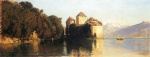 Eugen Bracht - paintings - Chillon