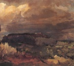 Eugène Bracht - Peintures - Le mont Koenigstein