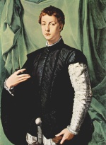 Angelo Bronzino - Peintures - Portrait de Lodovico Capponi