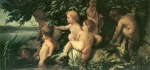 Anselm Feuerbach - paintings - Badende Kinder
