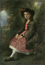 Anselm Feuerbach - Peintures - Portrait de Giacinta Neri