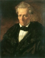 Anselm Feuerbach - Peintures - Portrait du politicien et professeur de droit constitutionnel Karl Theodor Welcker