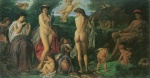 Anselm Feuerbach - paintings - Das Urteil des Paris