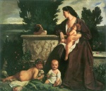 Anselm Feuerbach - paintings - Familienbild