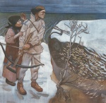 Akseli Gallen Kallela - Peintures - La vengeance de Joukahainen