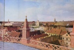 Eduard Gaertner  - paintings - Panorama von Berlin