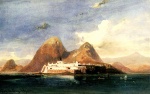 Eduard Hildebrandt - Bilder Gemälde - Fort Saint Cruz