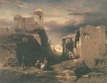 Eduard Hildebrandt - paintings - Ilha das Cobras