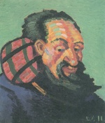 Wilhelm Morgner - Peintures - Judas