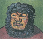 Wilhelm Morgner - Peintures - Autoportrait