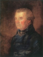 Philipp Otto Runge - Peintures - Portrait du père
