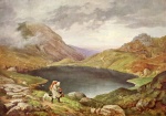 Adrian Ludwig Richter  - paintings - Teich im Riesengebirge