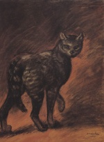 Théophile Alexandre Steinlen - paintings - Katze