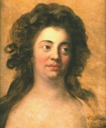 Anton Graff - Peintures - Portrait de Dorothea Schlegel