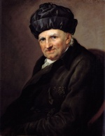 Anton Graff  - Peintures - Le prévôt Johann Joachim Spalding en tenue d´intérieur