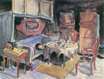 Walter Gramatté - paintings - Atelierdecke