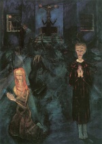 Walter Gramatté - paintings - Die Beichte