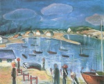 Walter Gramatté - paintings - Hiddensoe