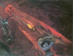 Walter Gramatté - paintings - Kampf